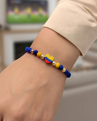 Pulsera Corazón Tricolor