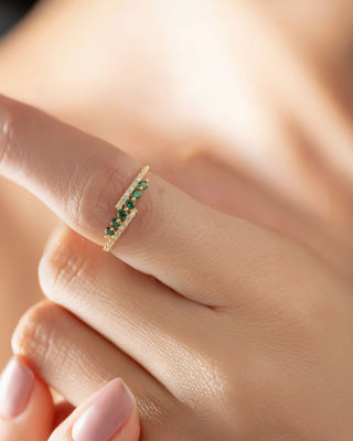 Anillo Zahara Verde