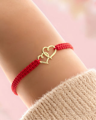 Pulsera Dos Corazones