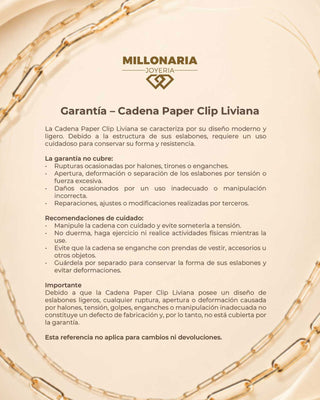 Cadena Paper Clip